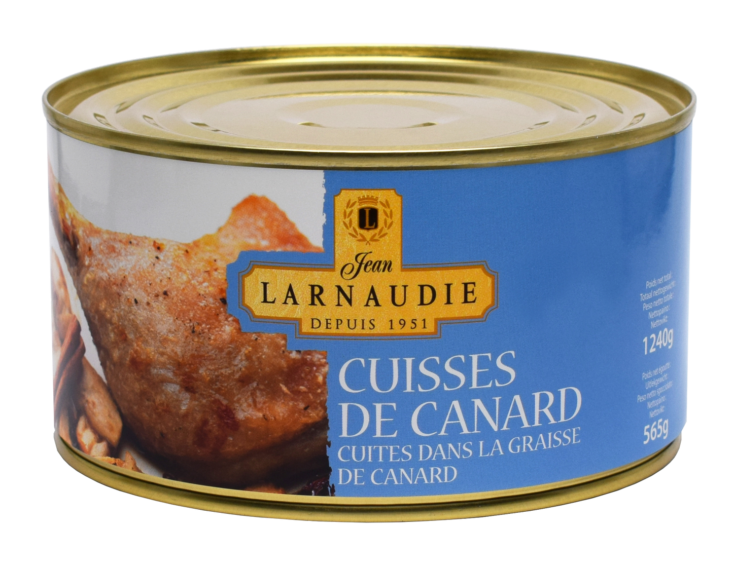 Confit de Canard Maigre – 4 bis 5 Entenkeulen von Jean Larnaudie