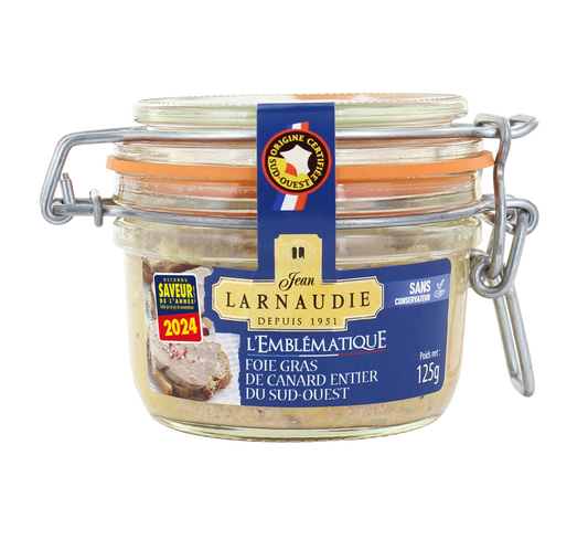 Foie Gras de Canard Entier – L’Emblématique 125 g von Jean Larnaudie
