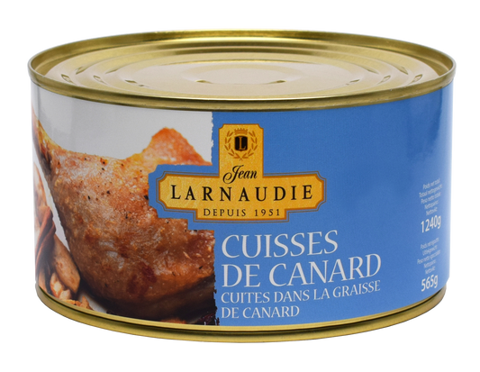 Confit de Canard Maigre – 4 bis 5 Entenkeulen von Jean Larnaudie