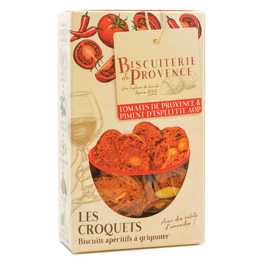 BISC. DE PROVENCE - Croquets mit Tomaten aus der Provence und Espelette Pfeffer 90g