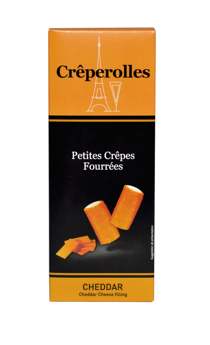 Creperolles gefüllt mit Cheddar 100g