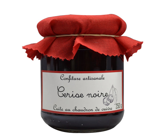 CARLANT - Confiture Cerise noire - Schwarzkirsch Konfitüre 250g