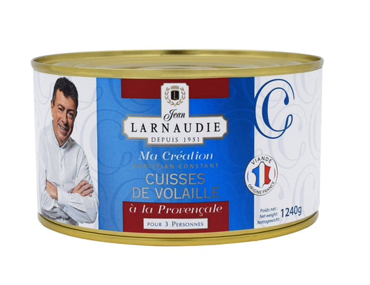 Cuisses de Volaillee à la Provençale – Hähnchenkeulen nach provenzalischer Art von Jean Larnaudie