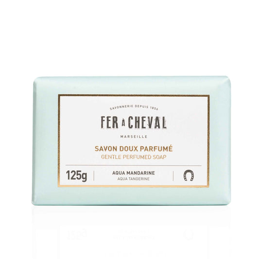 Fer à Cheval – Aqua & Mandarine Seife Marseille  – Aqua Mandarine 125 gram.