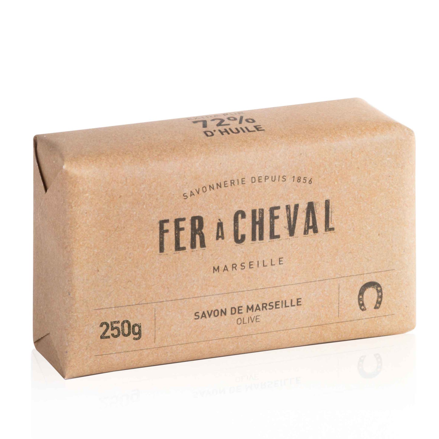 Fer à Cheval – Marseille Seife mit Olivenöl  – PUR OLIVE 250 gram.