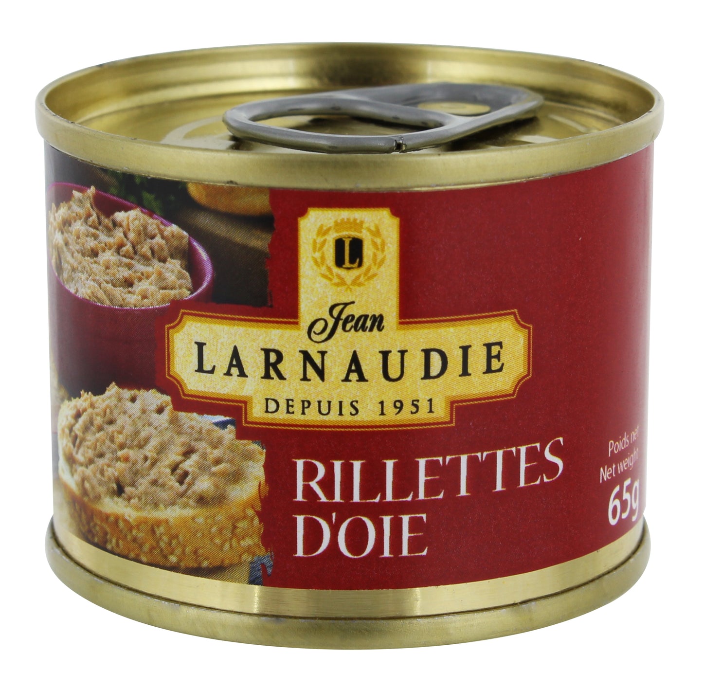 Rillettes D’Oie – Gänse-Rillettes 65 gram Dose!